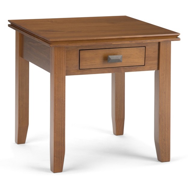 Stratford Solid Wood End Table Wyndenhall