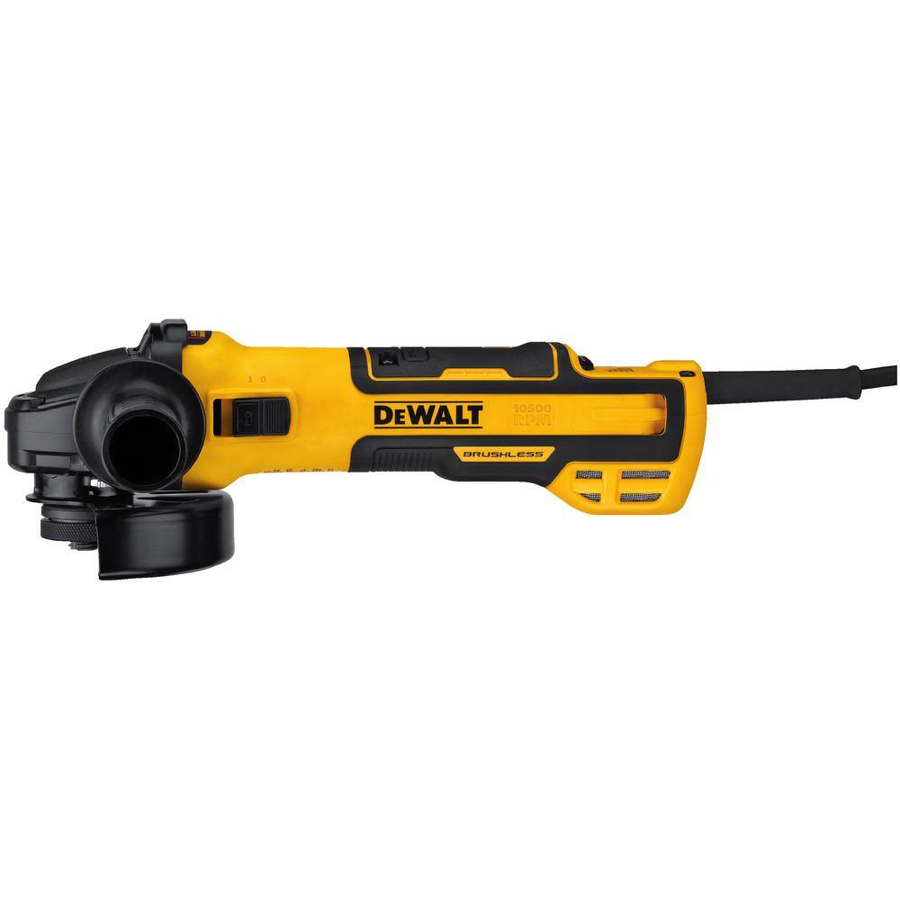 DW 13 Amp Corded 5 in. Brushless Angle Grinder with Slide Switch DWE43231VS