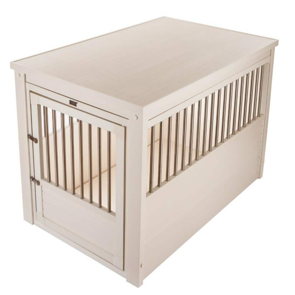 New Age Pet ECOFLEX Indoor Dog Crate With Chew Resistant Stainless Steel Spindles - Large EHHC404L