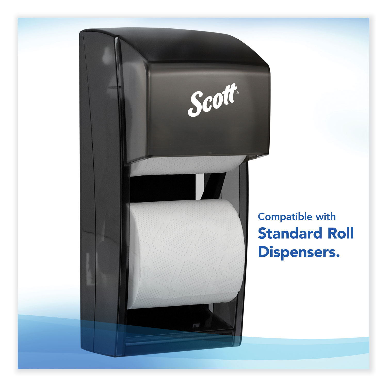 Essential 100% Recycled Fiber SRB Bathroom Tissue by Scottandreg; KCC13217