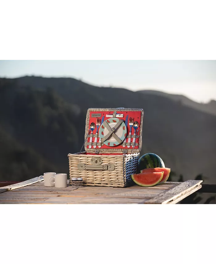 Picnic Time Watermelon Catalina Picnic Basket