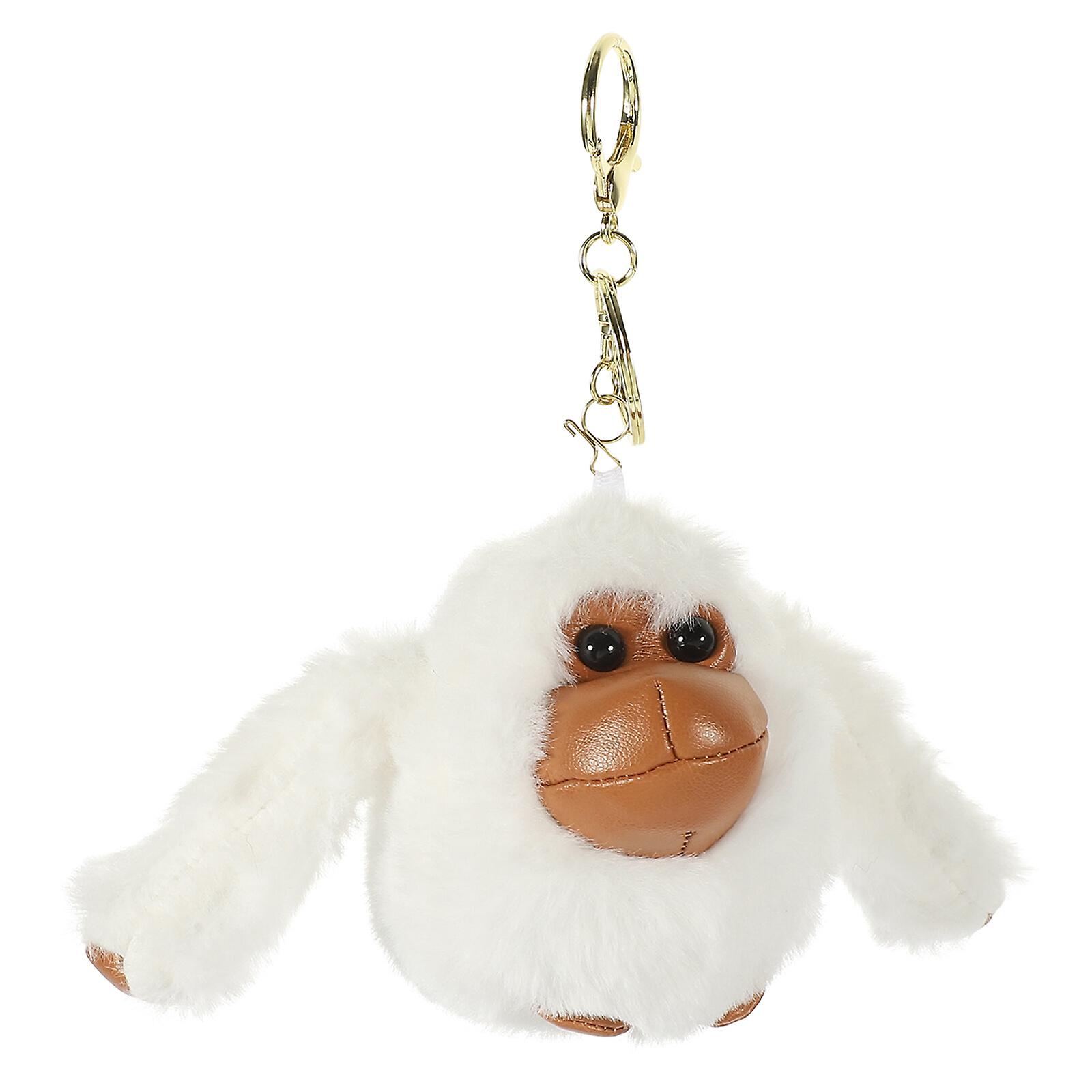 Plush Gorilla Keychain Pendant Stuffed Animal Hanging Charm Cartoon Plush Hanging Decor