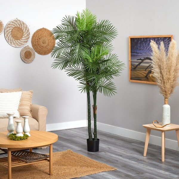 Double Robellini Palm Tree UV Resistant (Indoor/Outdoor)