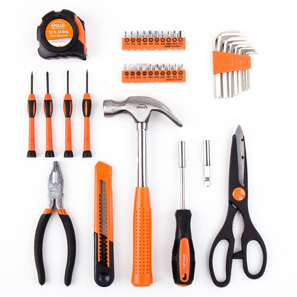 Apollo General Tool Set Orange (39-Piece) DT9706-OR