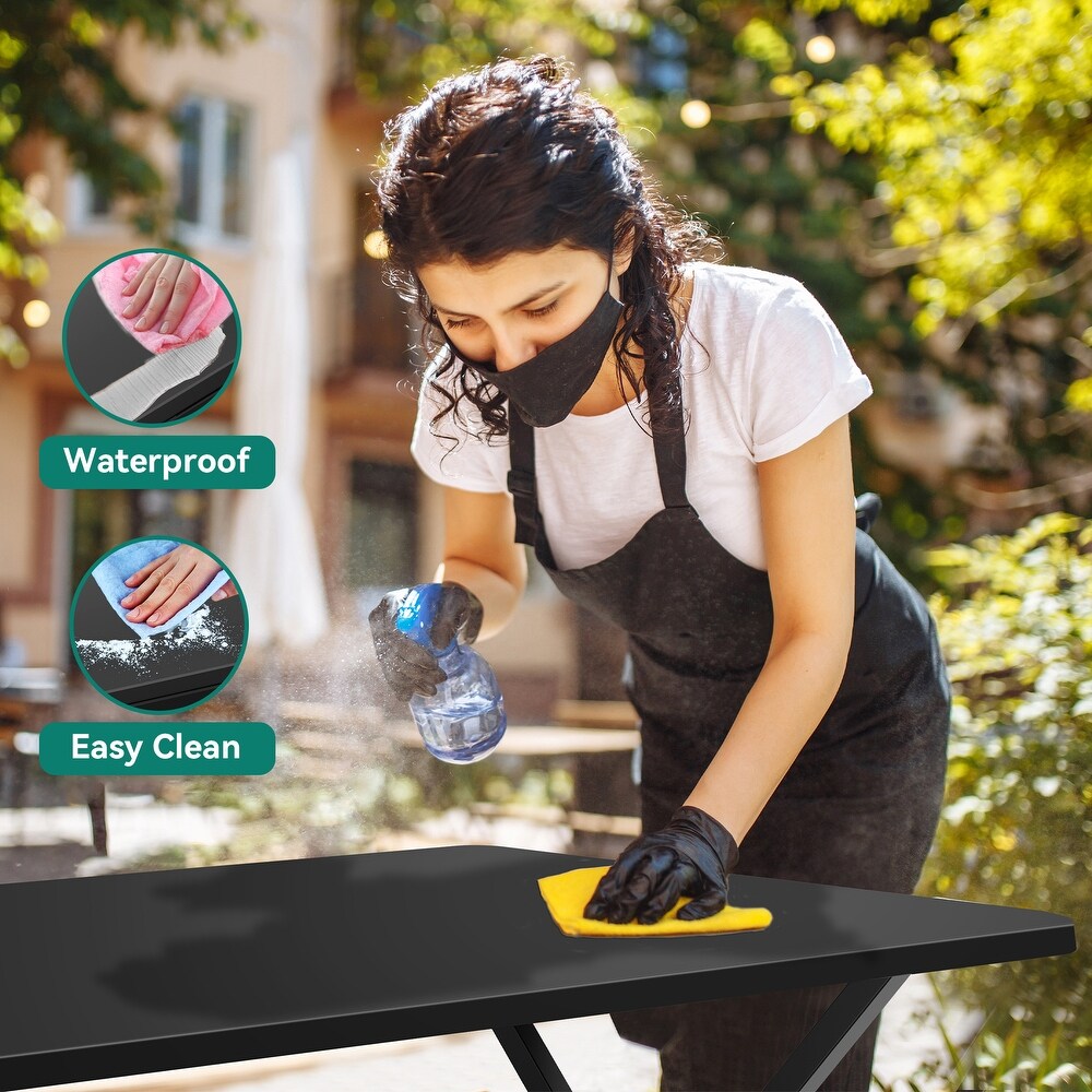 Outdoor Folding Picnic Table   N/A