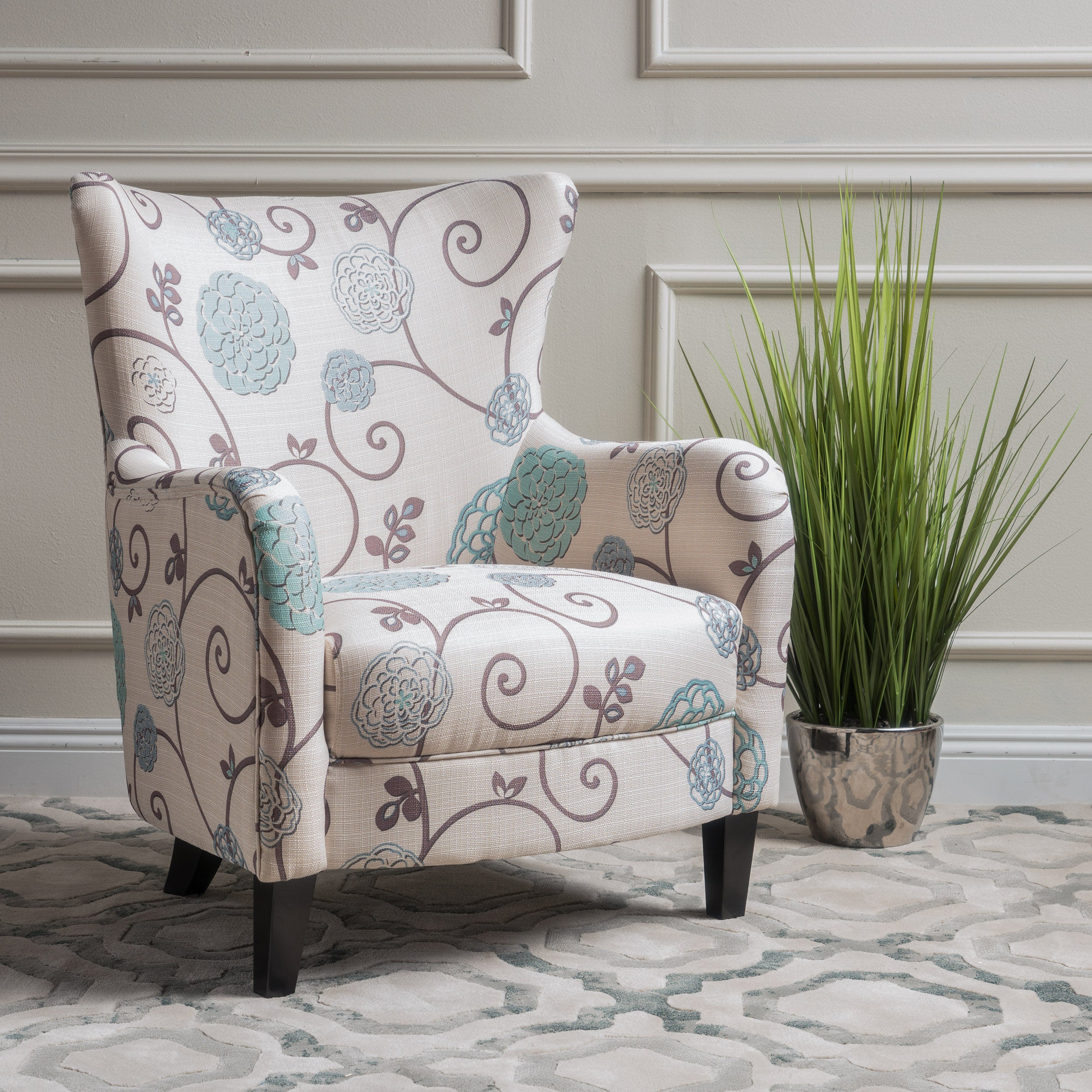 Venette Fabric Club Arm Chair