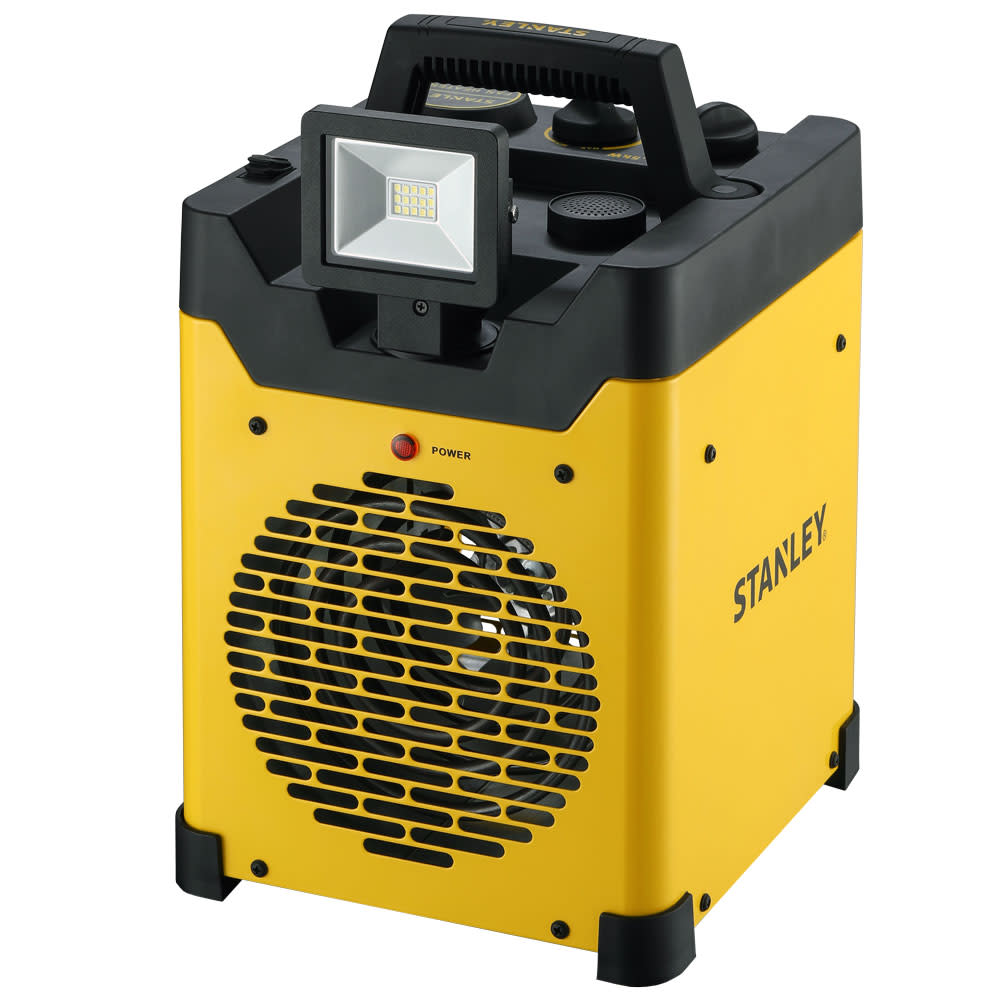 Stanley 1500W Heavy Duty Portable Heater with Light and USB