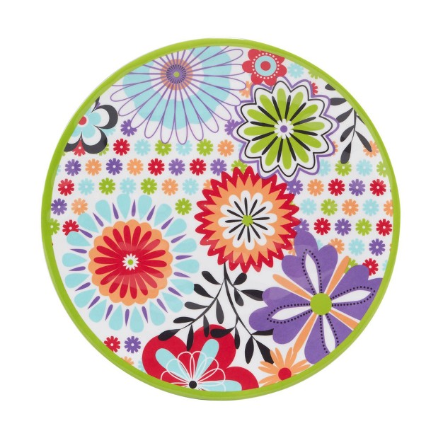 Set Of 6 Carnaby Melamine Dining Plates Certified International