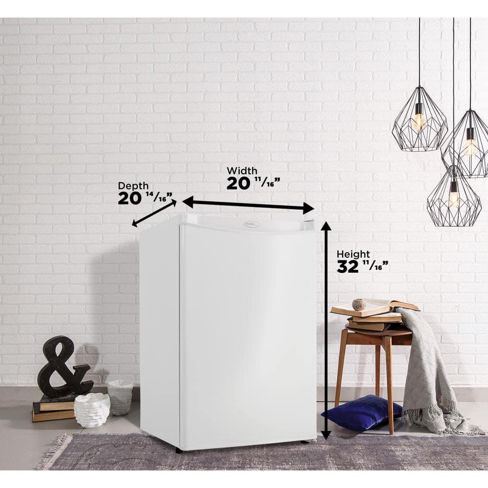 Danby Designer 44 cu ft Mini Refrigerator in White without Freezer