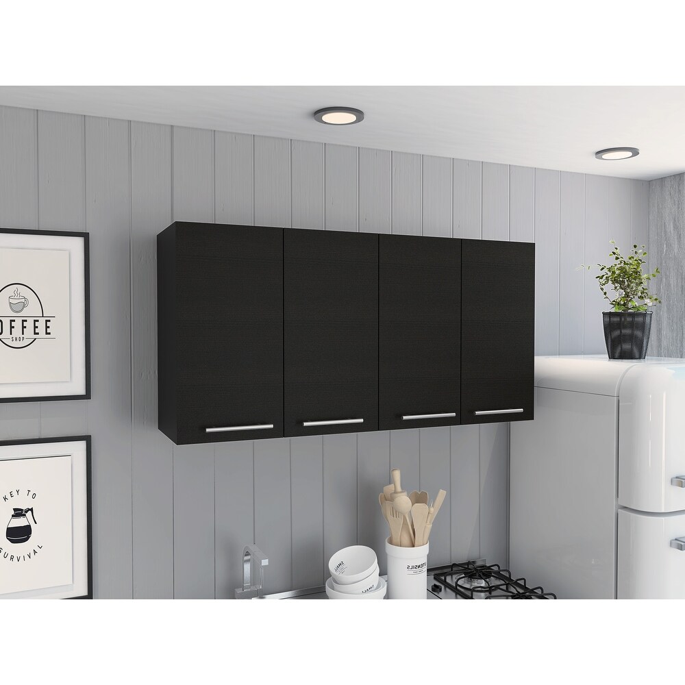 Rectangle Four Swing Doors Wall Cabinet