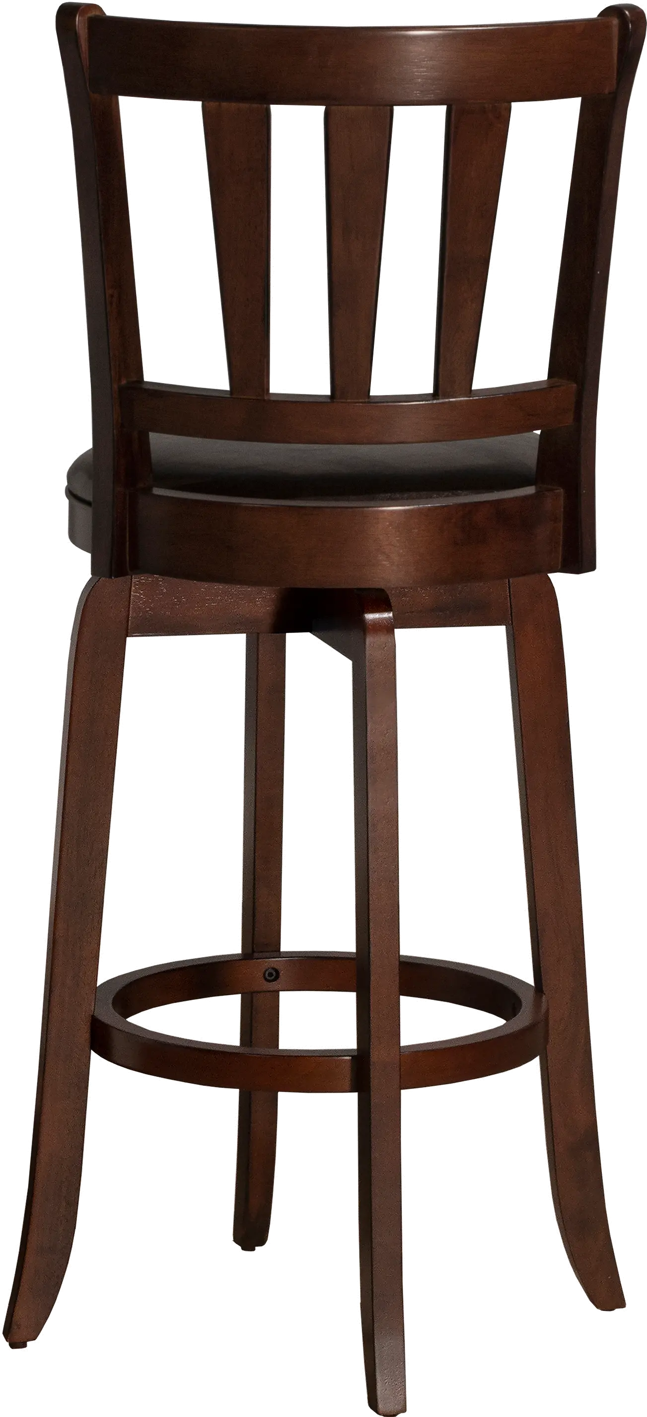 Presque Isle Traditional Cherry Swivel Bar Height Stool