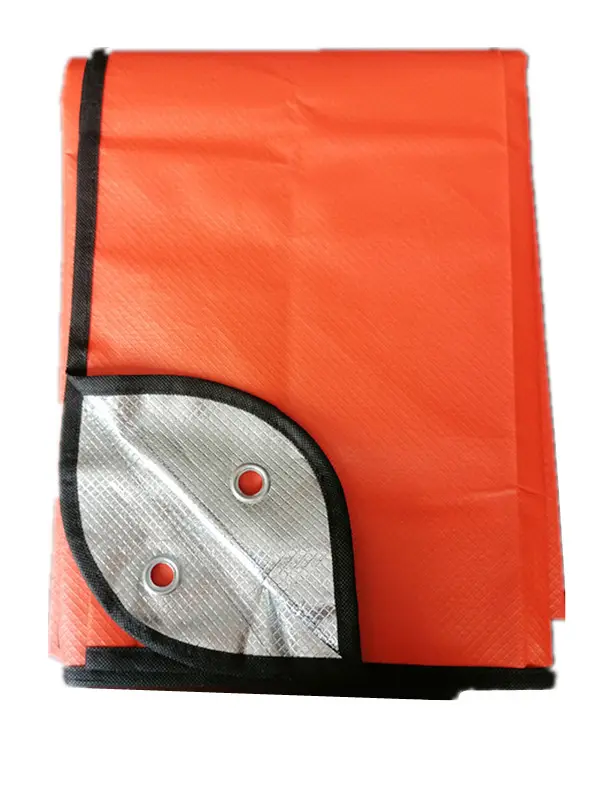 Heavy Duty outdoor Waterproof reusable thermal emergency blanket for camping