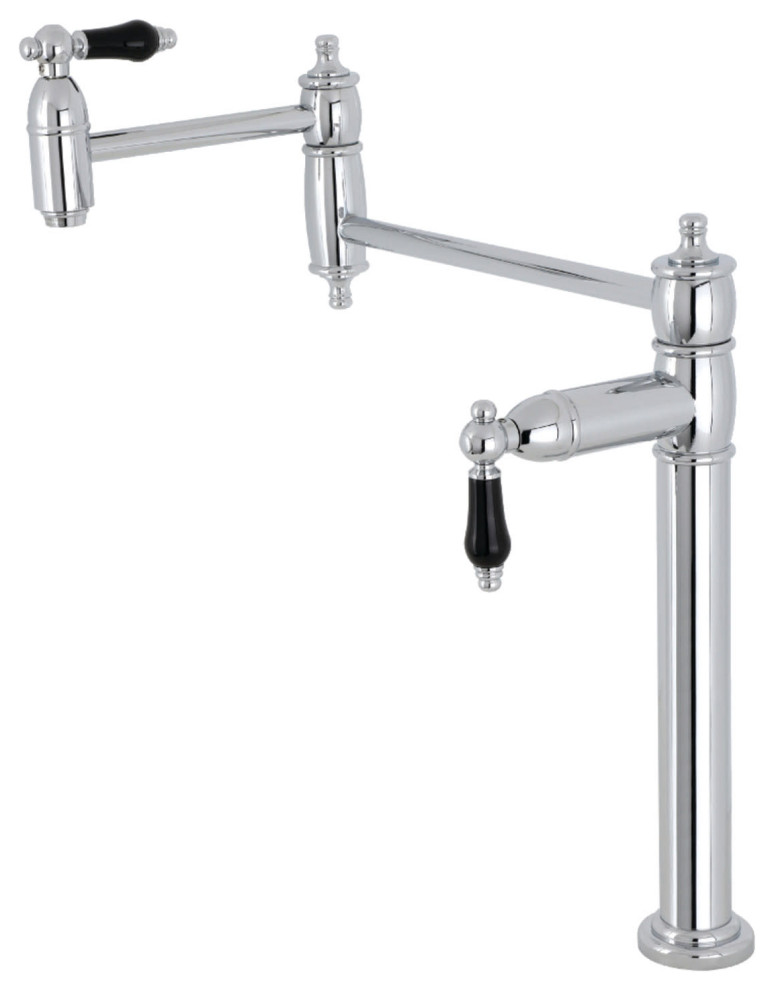 Kingston Brass KS370.PKL Duchess 3 GPM 1 Hole Pot Filler   Traditional   Pot Fillers   by Buildcom  Houzz