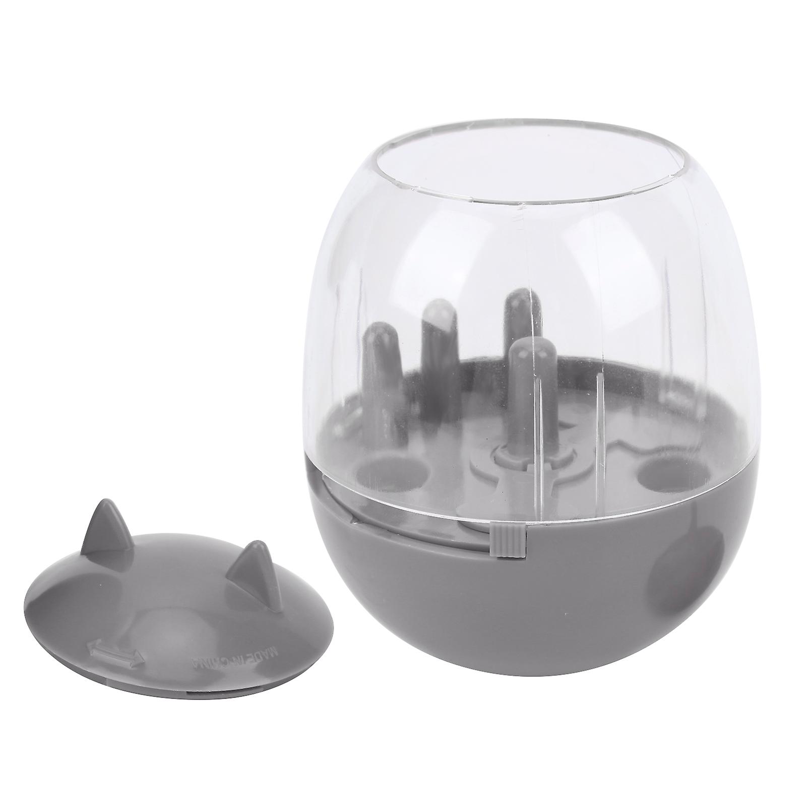 Dog Food Dispensing Toy Slow Eating Interactive Feeding Puzzle Toy For Pet Cats Dogsgray