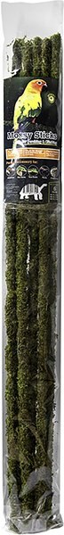 Galapagos Mossy Sticks， Fresh Green， 6 count