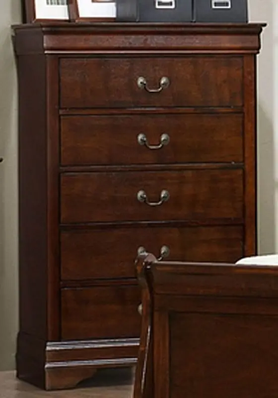 Mayville Brown Chest of Drawers