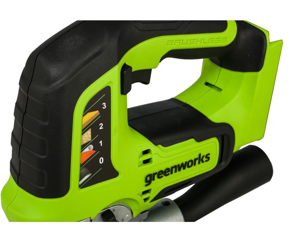 24V Brushless Jig Saw Tool Only | Greenworks