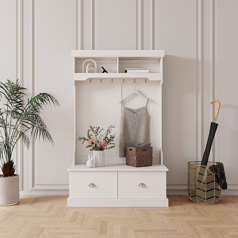 Open Wardrobe with two drawers