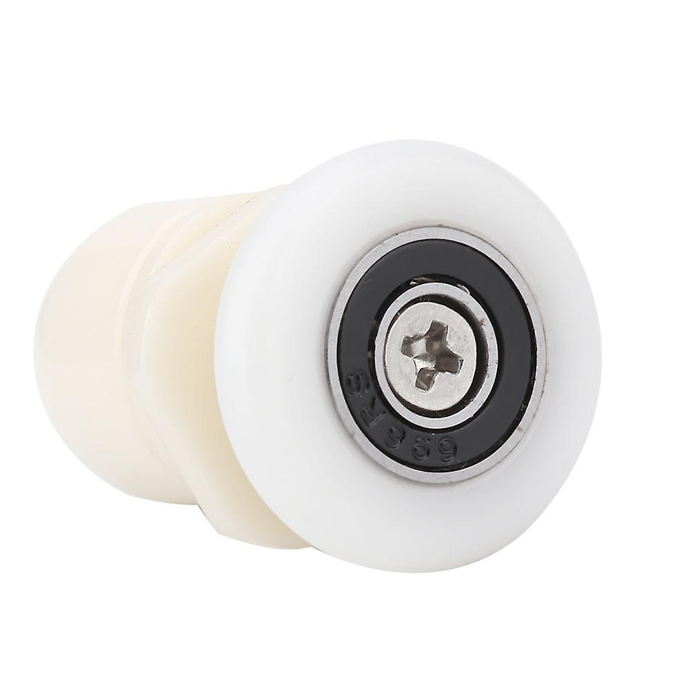 8pcs Durable Plastic Sliding Roller Track Door Wheel Bathroom Glass Door (25mm)