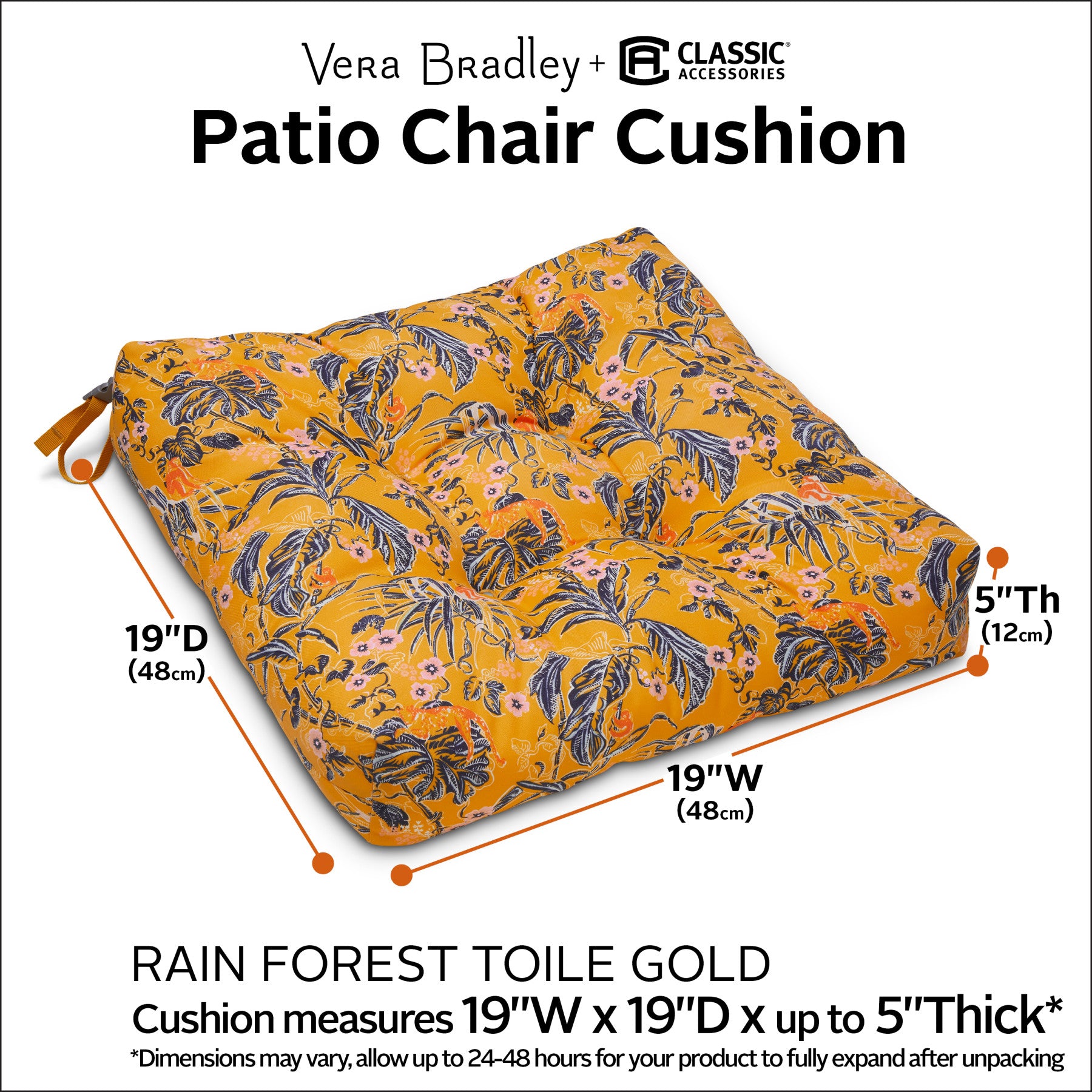 Fiber Fill Cushion 2 Pack