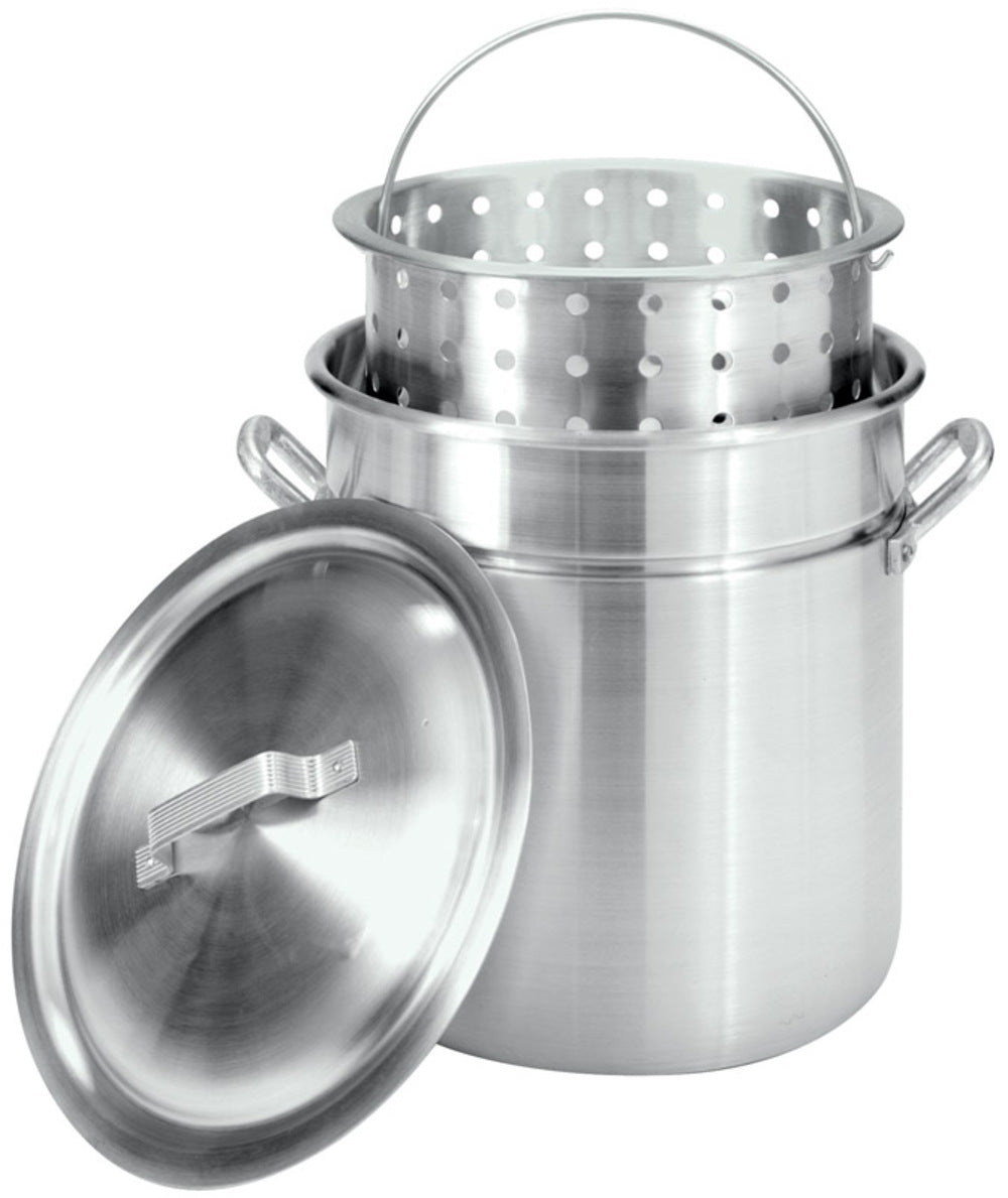 STOCKPOT ALUM 42QT