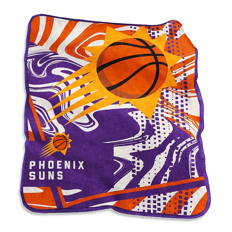 Phoenix Suns 50 x 60 Swirl Raschel Throw Blanket