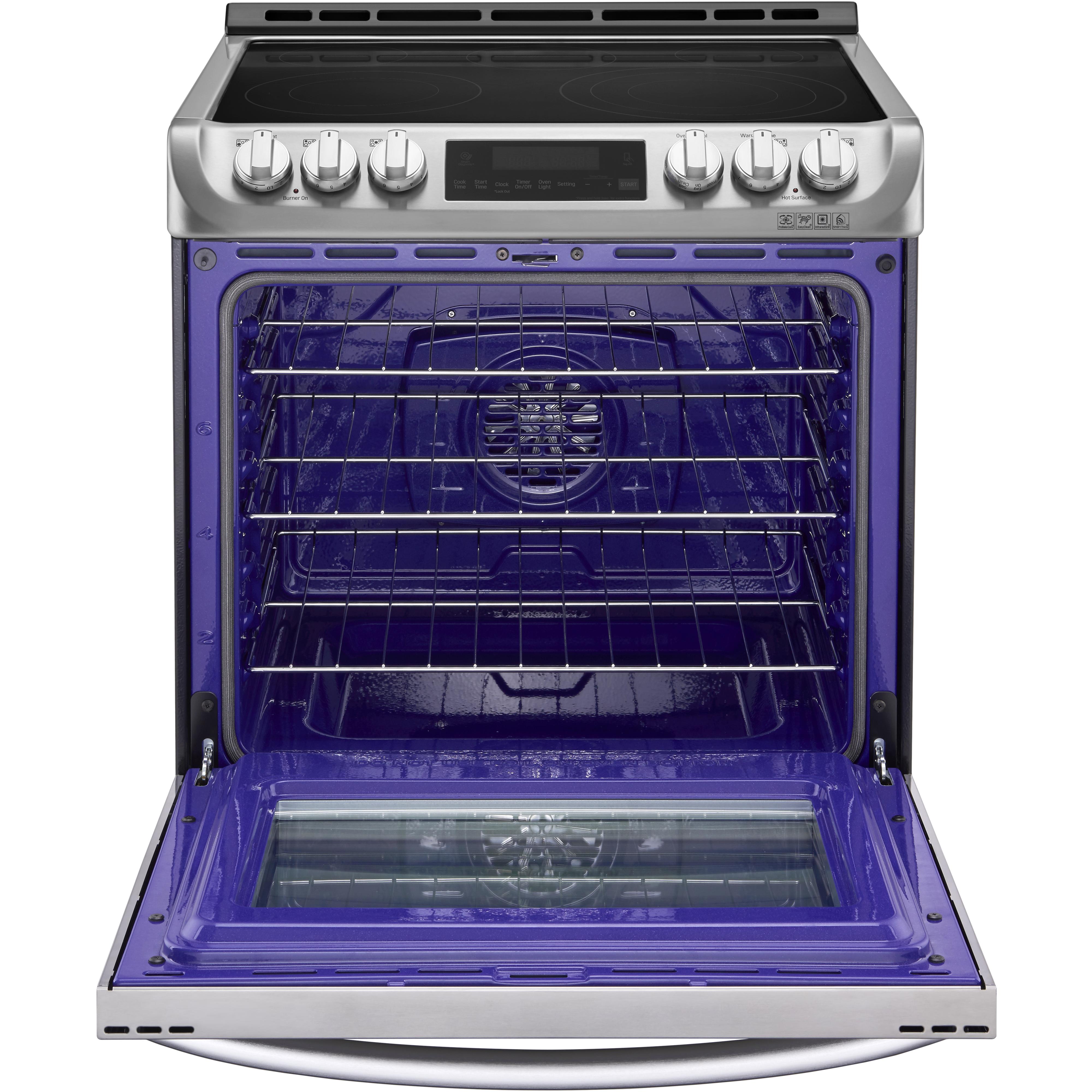 LG 30-inch Slide-In Electric Range with ProBake Convection? LSE5615ST