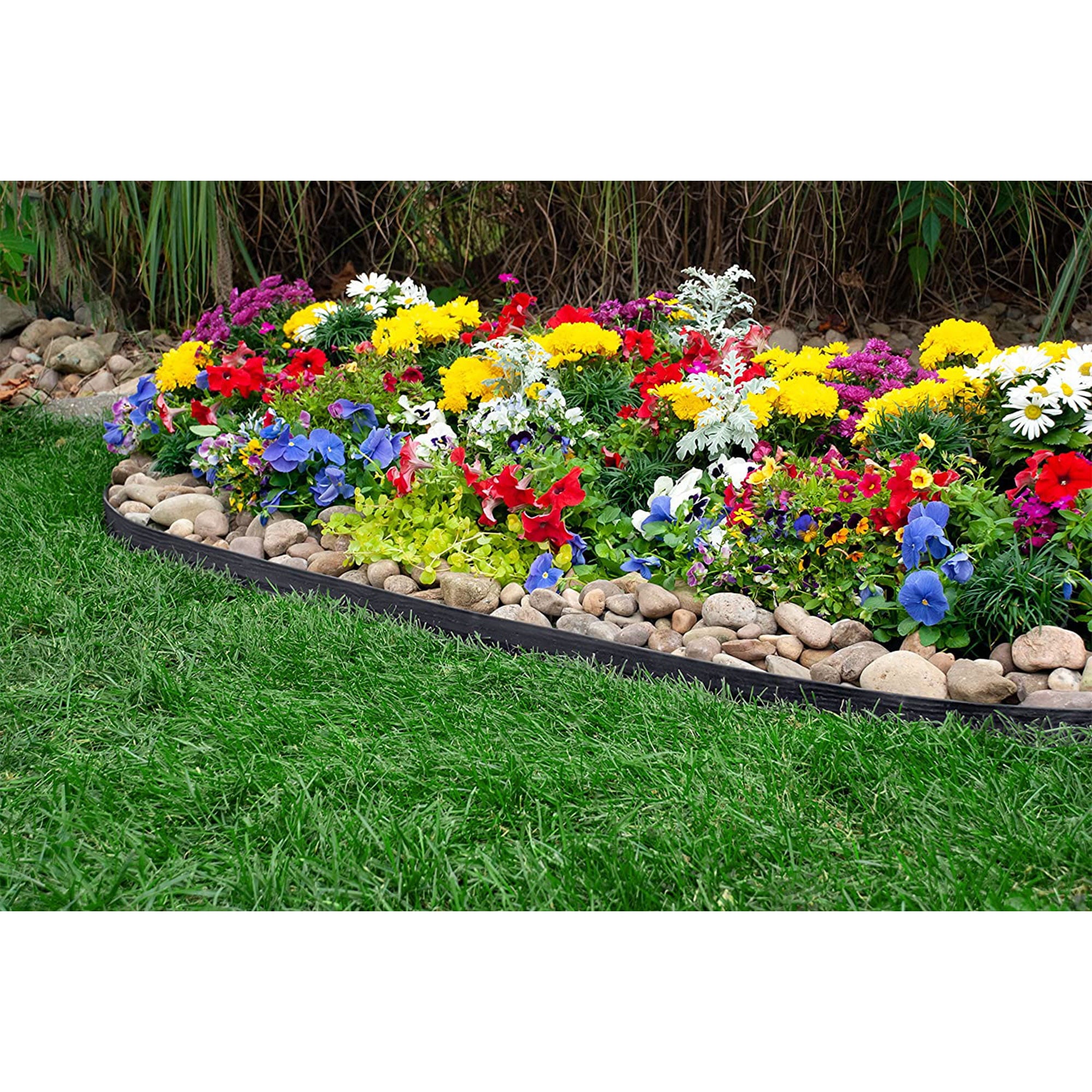 EasyFlex Tall Wall No-Dig Landscape Edging, 90' kit