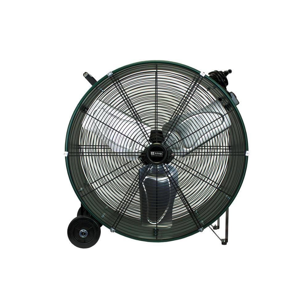 King Electric Drum Fan 36 in. Direct Drive Fixed DFC-36D