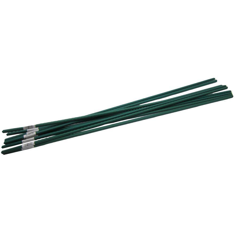 allFENZ 5 ft. Polyethylene Coated Garden Stakes (10-Pack) GSK-05