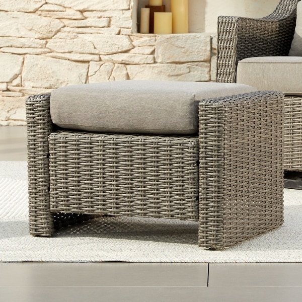 Murphy Outdoor Wicker Patio Furniture Swivel Glider Chair