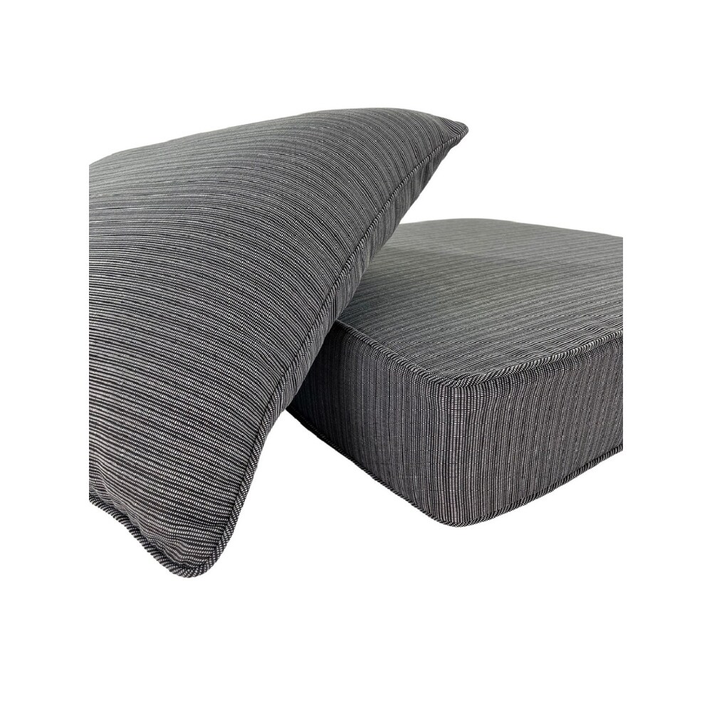 Outdoor Deep Seat Club Cushion Set of Two   24\