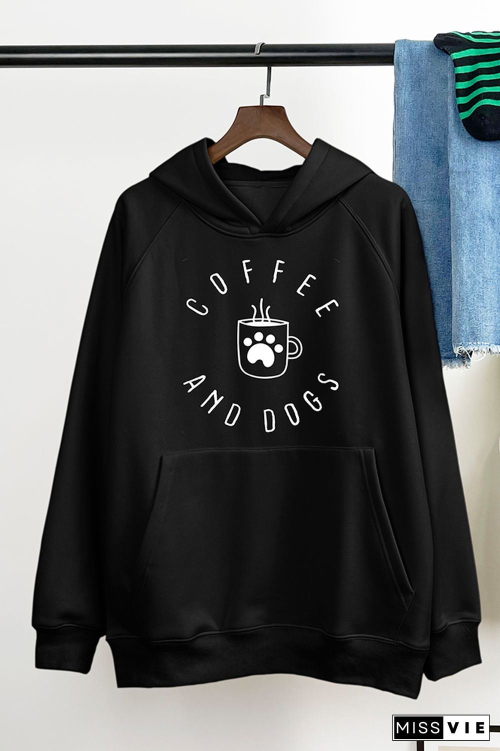 Coffee and Dogs Sweatshirt Wholesale