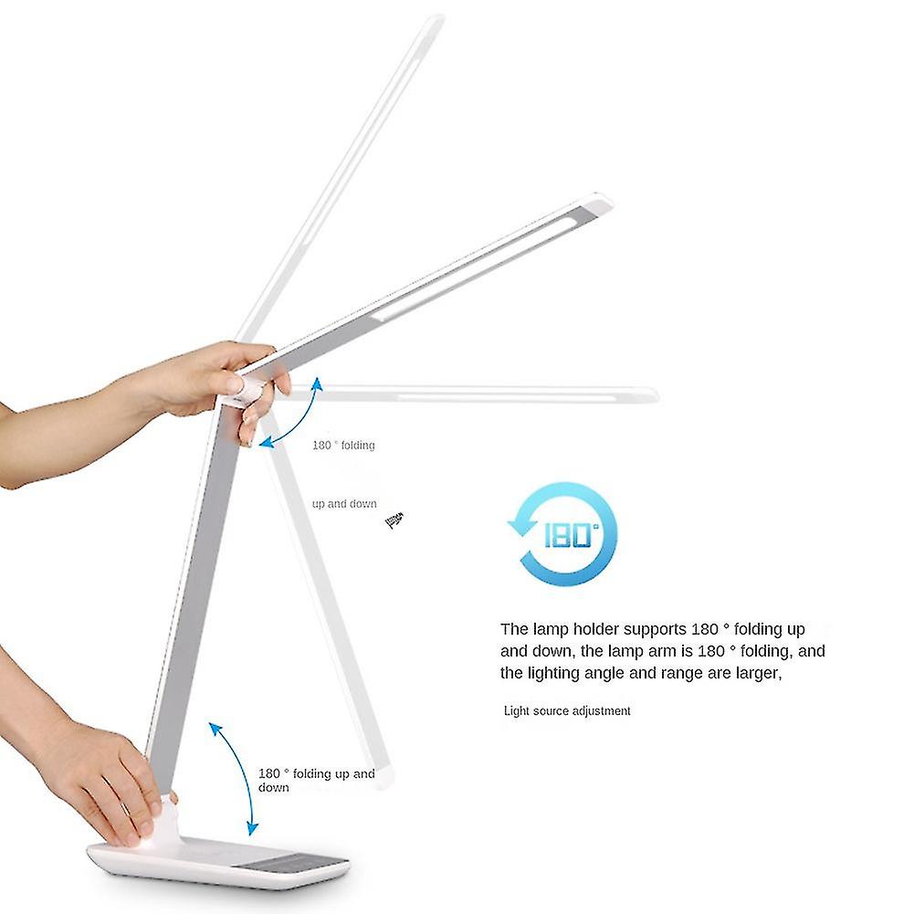 10w Wireless Charging Led Desk Lamp With Eye Protect Table Lamp For Home Offic