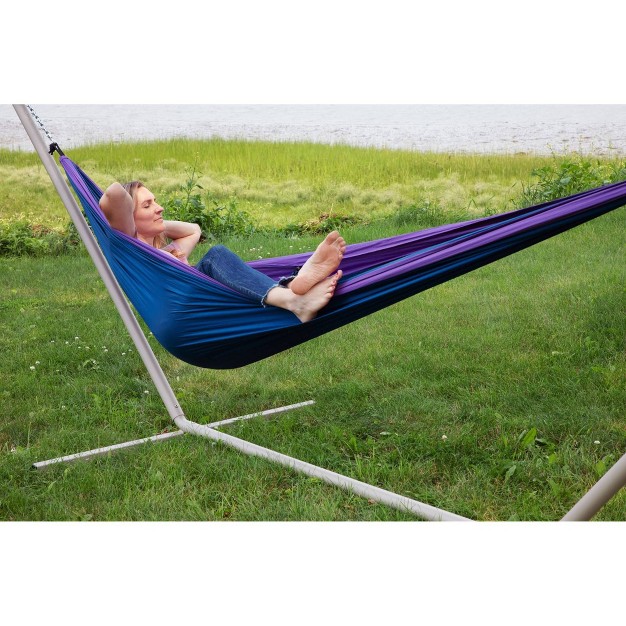 Makena Camping Hammock Blue purple Sol Living