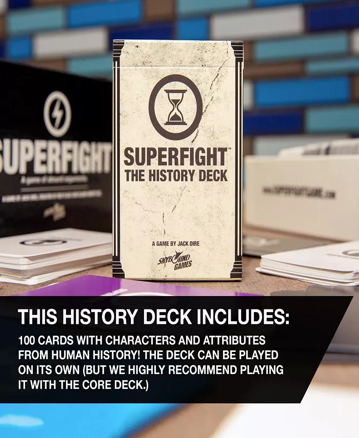 SUPERFIGHT The History Deck Card Game