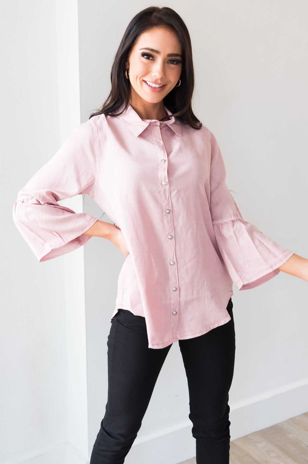 Only A Day Dream Modest Blouse