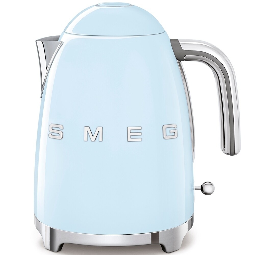 Smeg 50's Retro Style Aesthetic Electric Kettle  Pastel Blue