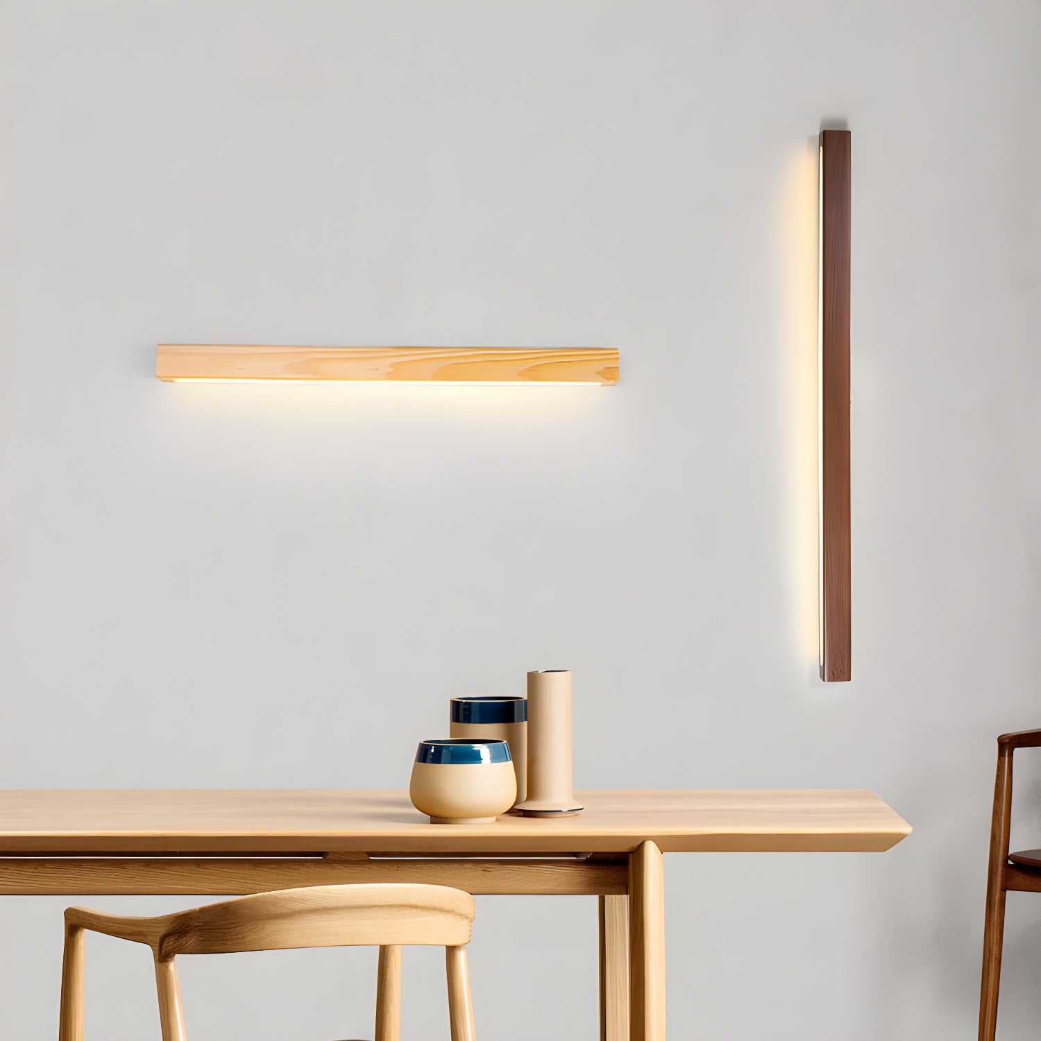 Arlo Linear Wood Wall Light