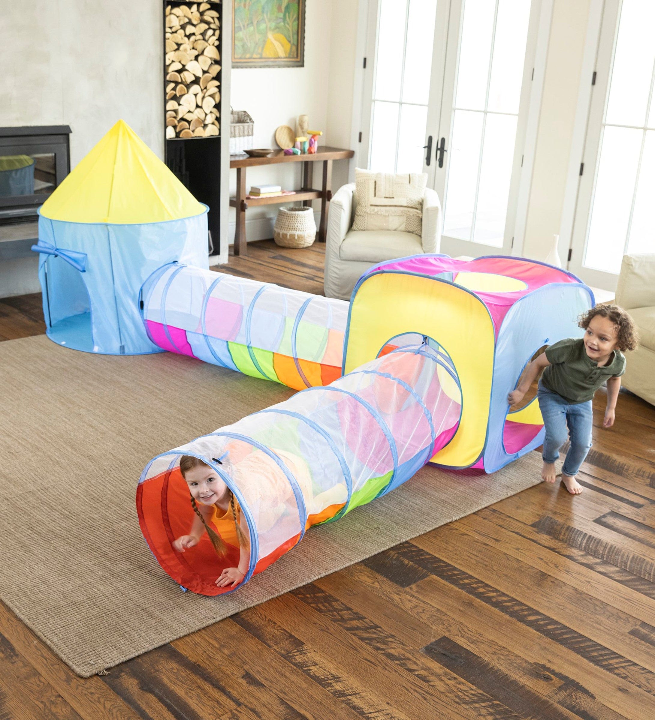 Pop-Up Play Tents & Tunnels - Rainbow by HearthSong