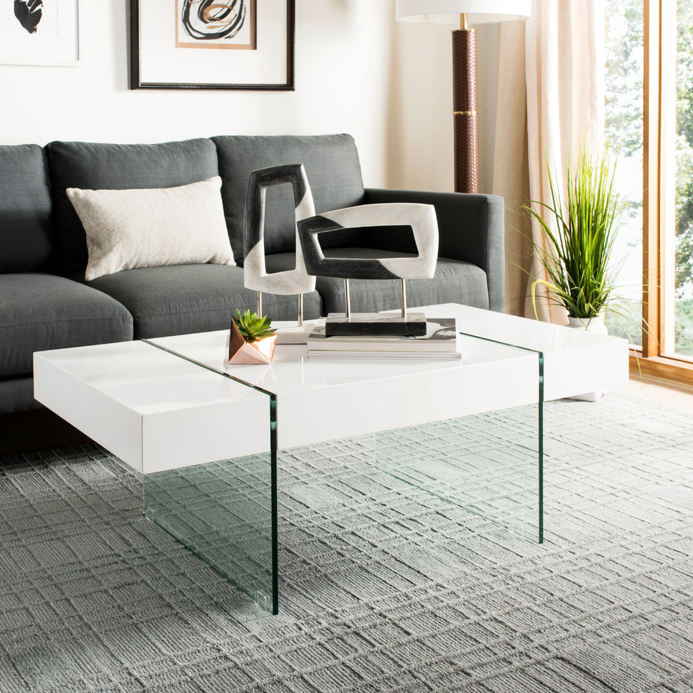 Safavieh Jacob Coffee Table   Contemporary   Coffee Tables   by HedgeApple  Houzz