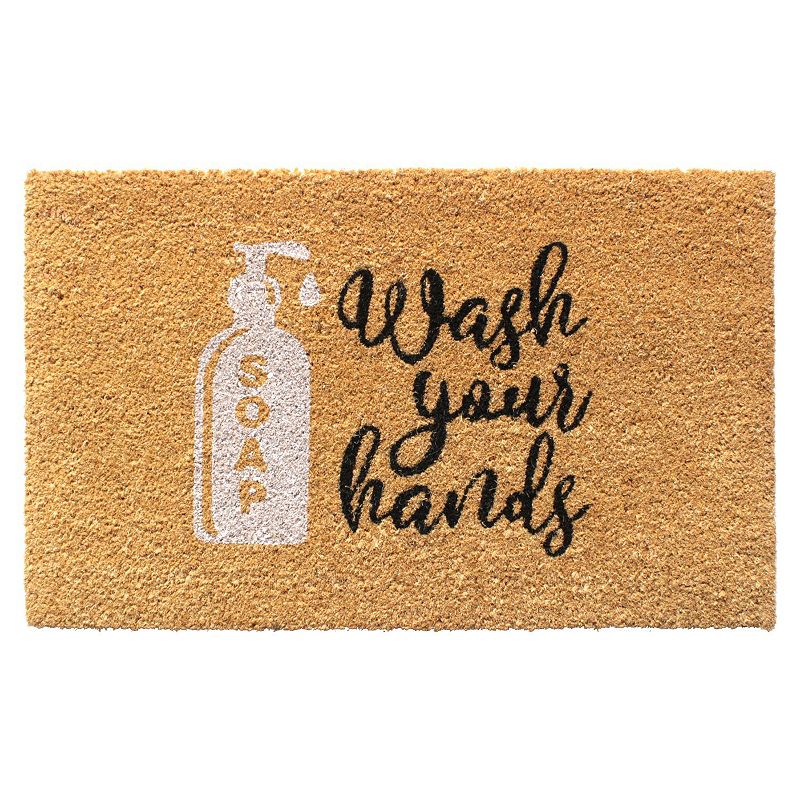 RugSmith Wash your Hands Doormat