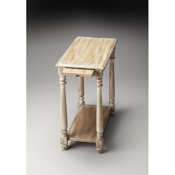 Handmade Butler Devane Driftwood Chair End Table