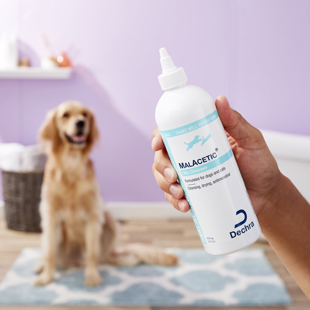 MalAcetic Otic Cleanser for Dogs and Cats