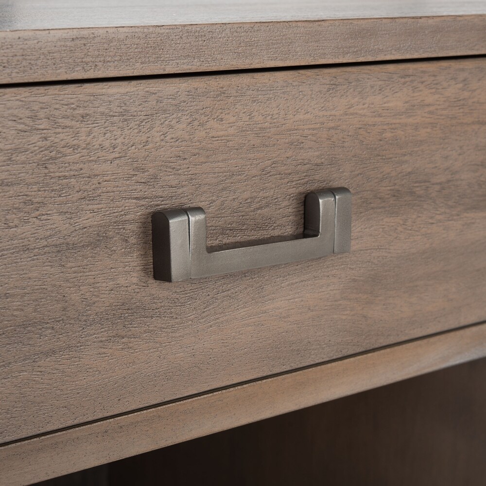 SAFAVIEH Couture Nisha 1 Drawer 1 Shelf Wood Nightstand