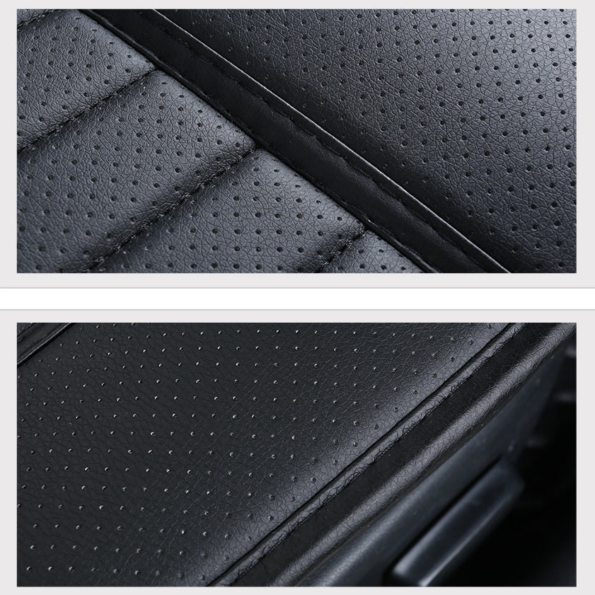 Edealyn F-002 Series Ultra-Luxury PU Leather Vehicle Seat Cover (W20” x D20” and 0.4” in Thickness)， Single Piece