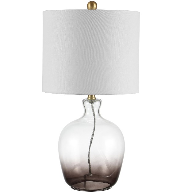 Remzi Table Lamp Ombre Grey Safavieh