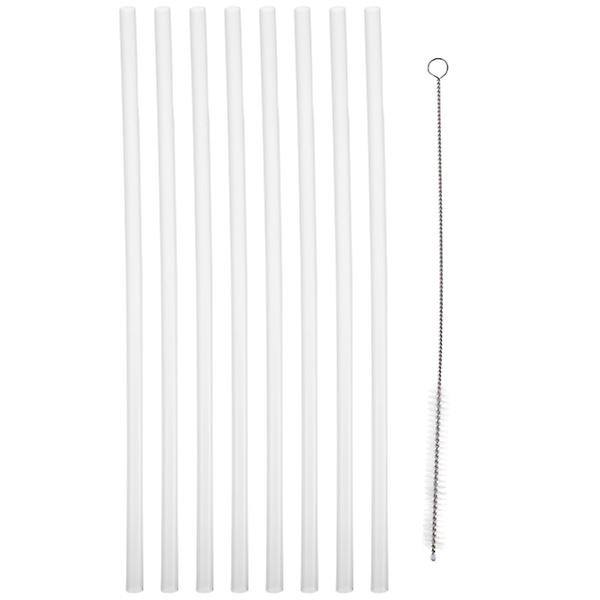 1 Set  Of Multipurpose Water Straws Drinking Straws Party Juice Straws With Brush