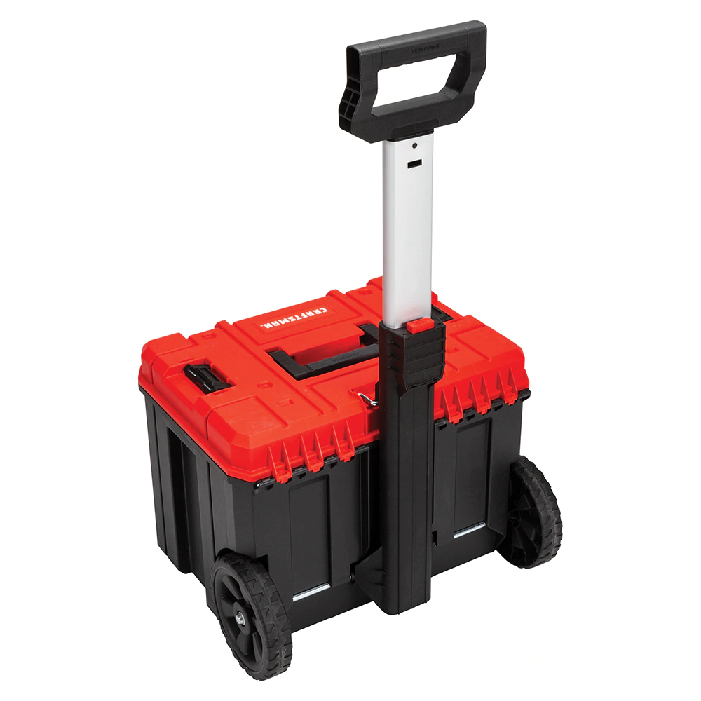 CRAFTSMAN CMST17835 VERSASTACK System 20-in Red Plastic Wheels Lockable Tool Box