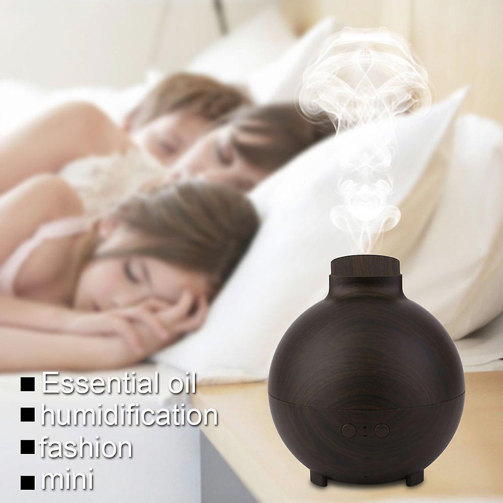 Wood Grain Essential Oil Ultrasonic Air Humidifier Aroma Diffuser Aromatherapy